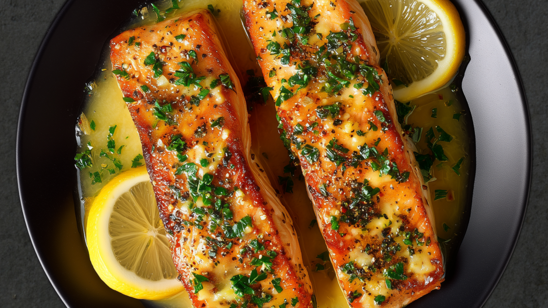 Photo of Cajun Salmon with Lemon Butter Sauce