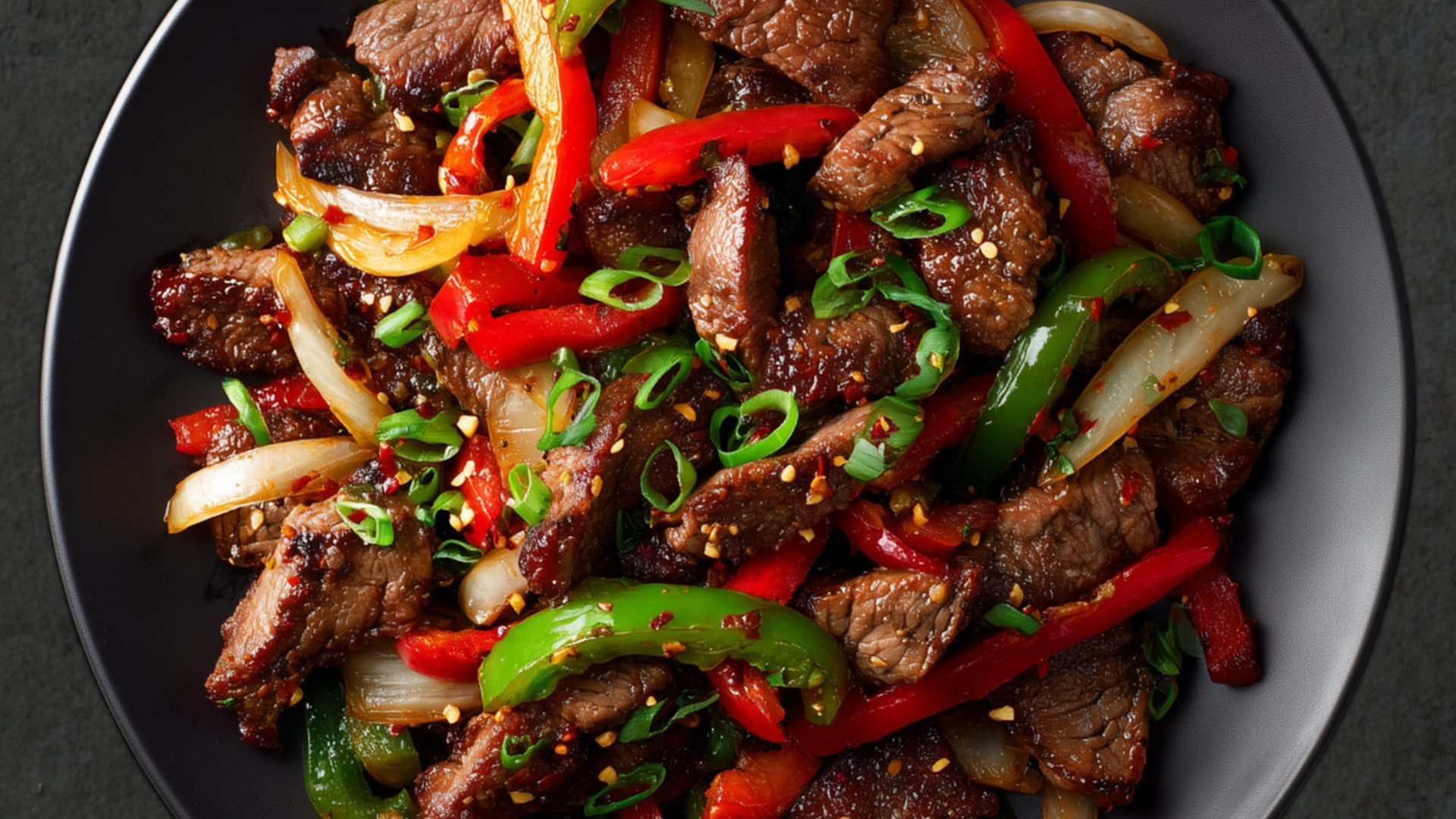 Photo of Szechuan Beef & Peppers 