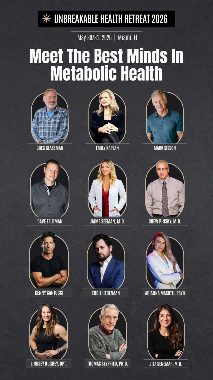 Unbreakable Health Retreat May 30-31 2026