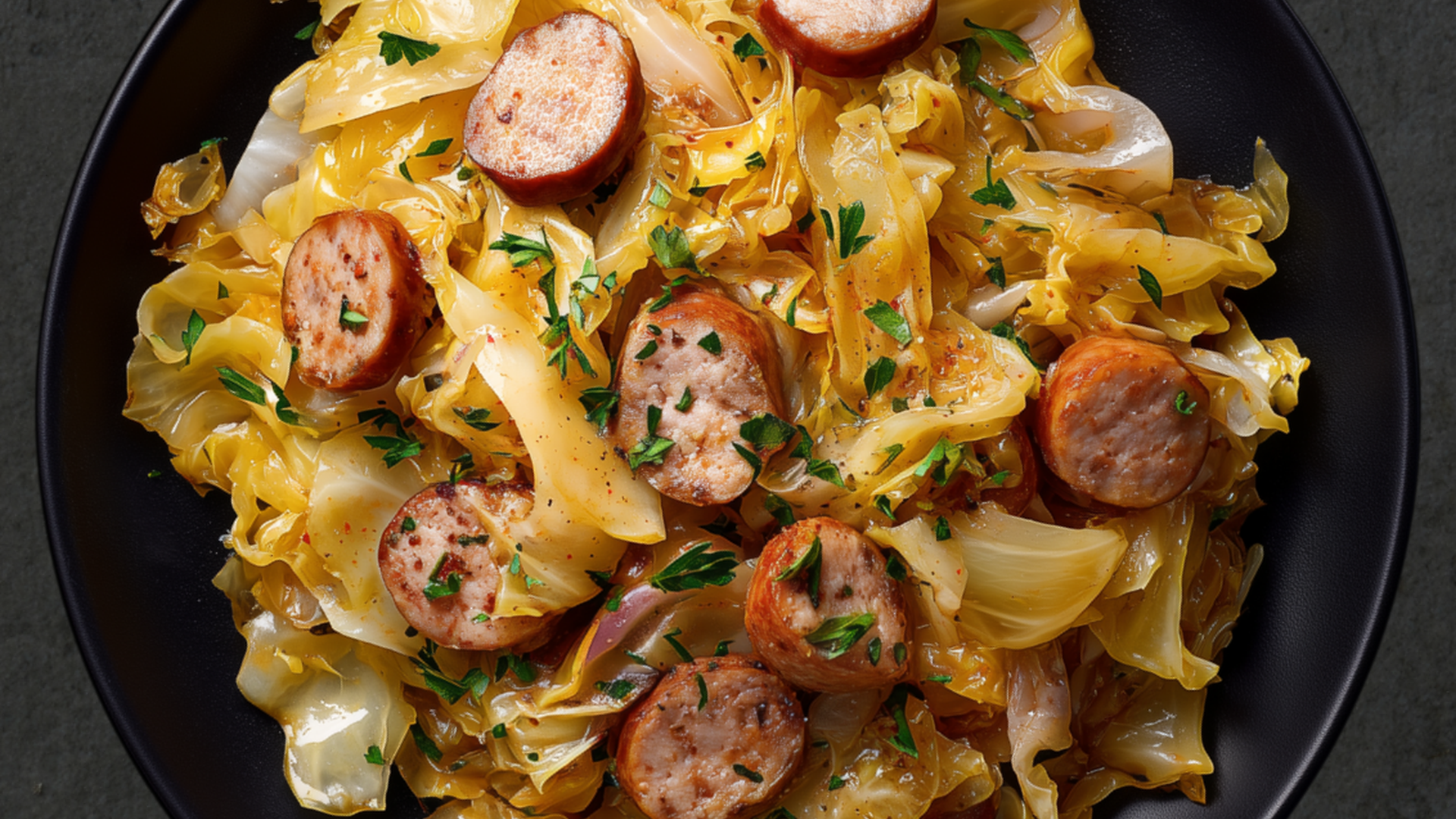Photo of Sausage with Paprika‑Spiced Cabbage