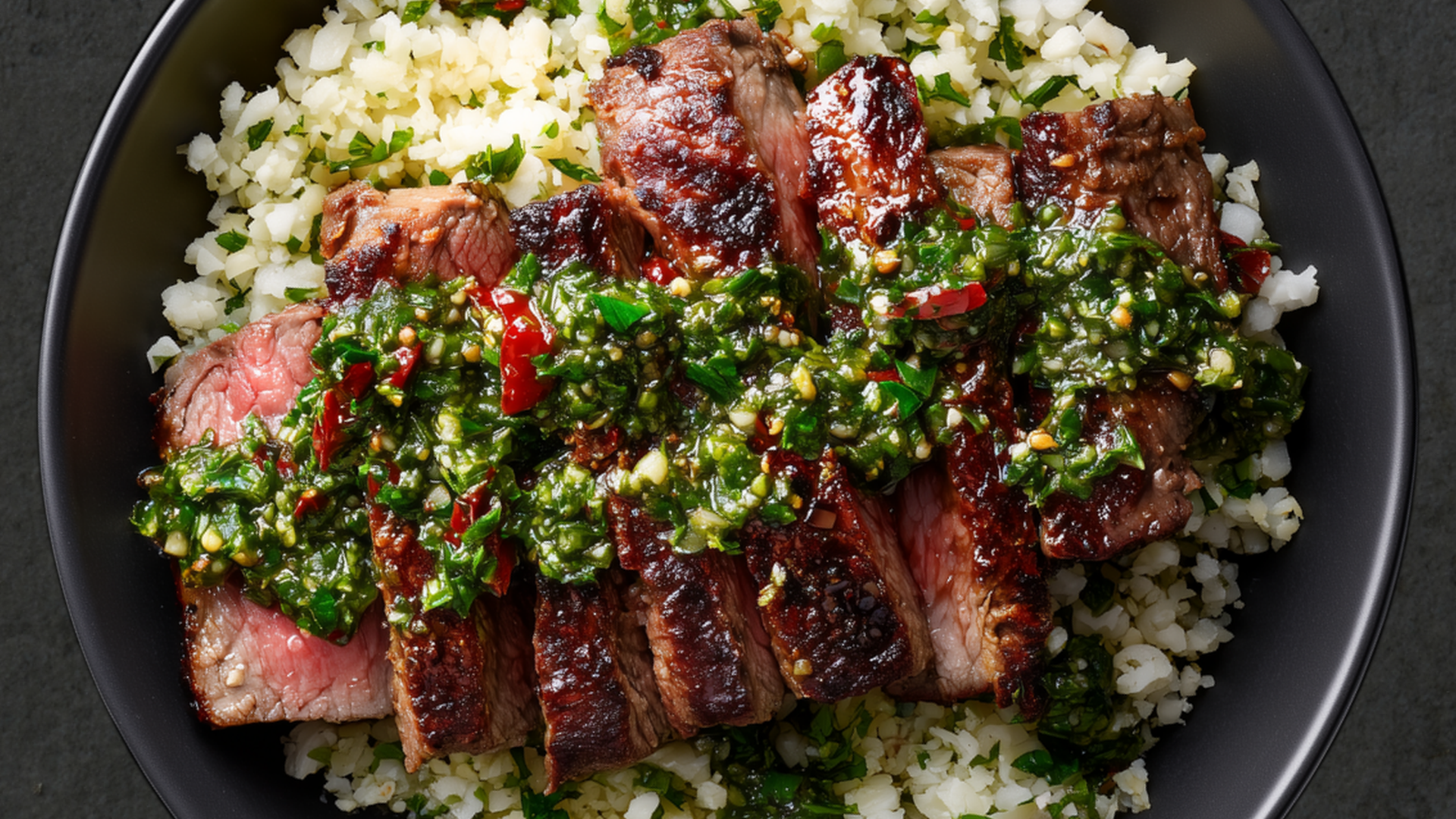 Photo of Steak Chimichurri Bowls