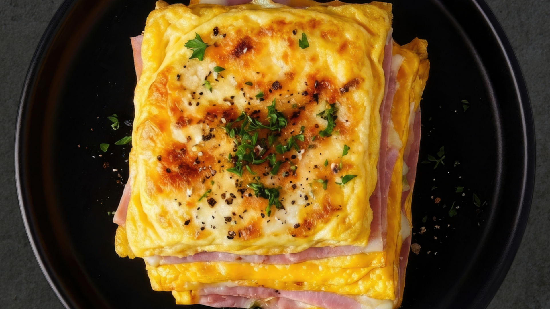Photo of Ham & Swiss Breakfast Sandwich
