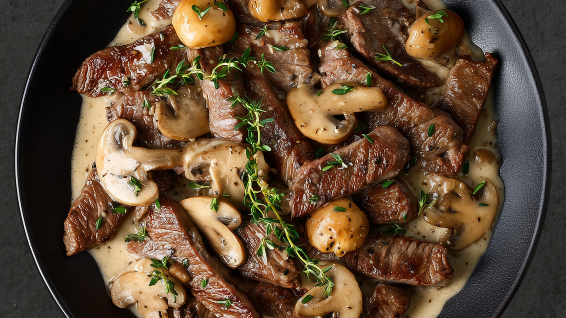 Photo of Beef Mushroom Skillet