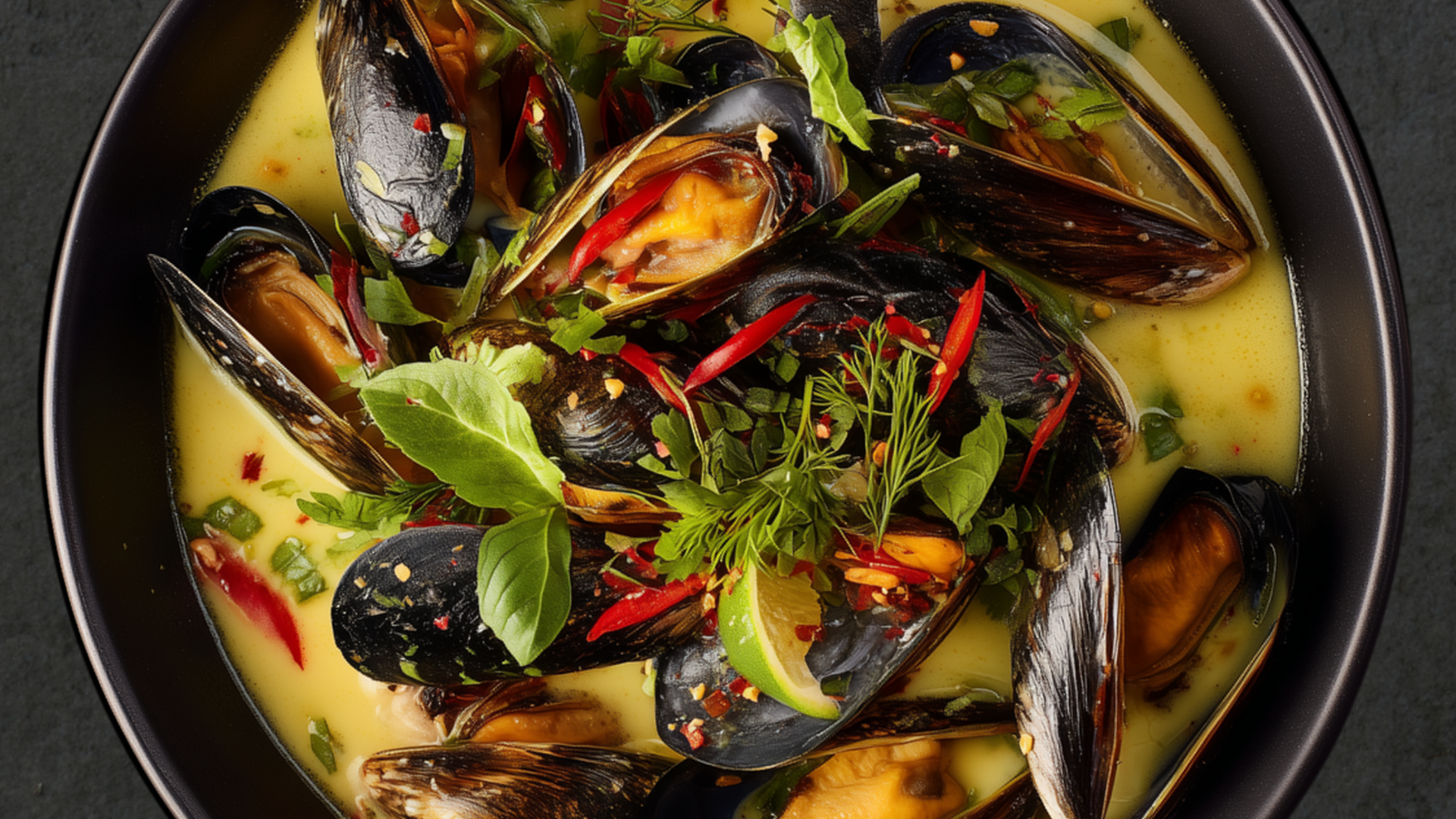 Photo of Thai Coconut Mussels