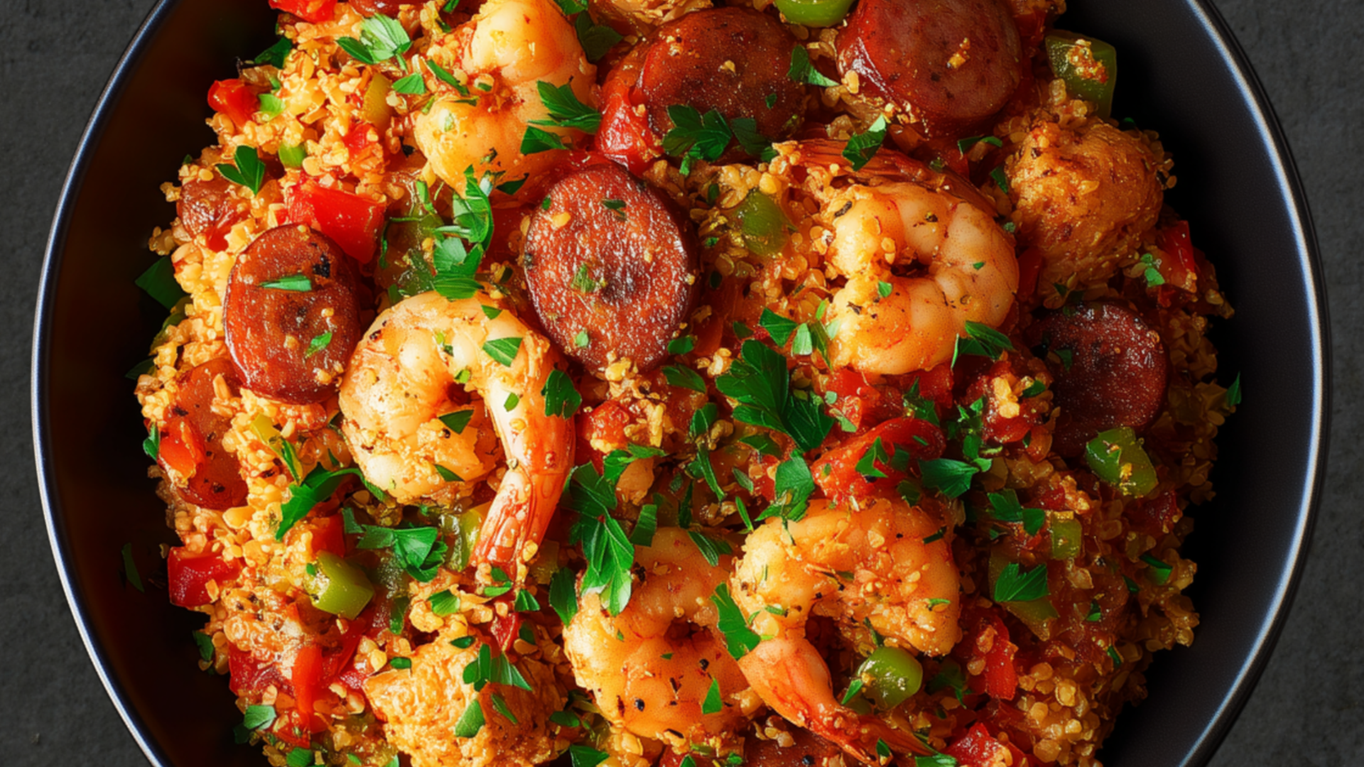 Photo of Jambalaya with Cauliflower Rice